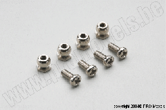 BALL NUT 4,8MM 4PCS T0684.046