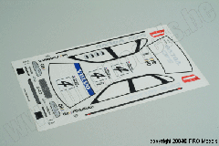 DEKORBOGEN VOLVO S40 190MM T0704.1