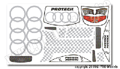 DEKORBOGEN AUDI TT 190MM T0707.1