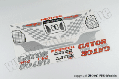 DECALS GATOR PRO 1/5 T44.004