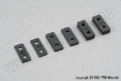 Protech RC - Servo Mounts/Spacers T47.168