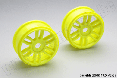 Protech RC - Rims 6 Star 1/8 Yellow T54.294