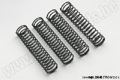 1/8 BALCK SHOCK SPRING 4PCS T57.071