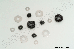 STEEL DIFF GEAR SET T57.210