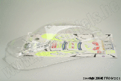 BODY + DECAL SUBARU WRX 1/6 T70.052