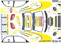 DEKORB. SUBARU WRX 1/6 T70.062