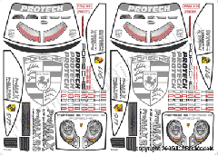 DEKORB. PORSCHE 911 1/6 T70.063