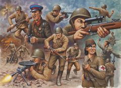 Sowjetische Infanterie, WWII Revell 02510