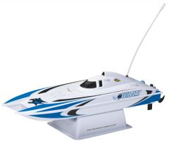 AquaCraft Mini Wildcat Katamaran 2.4GHz RTR Blau AQUB47BB