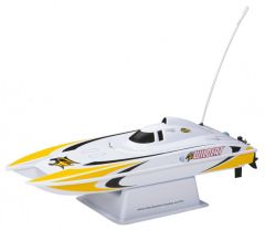 AquaCraft Mini Wildcat Katamaran 2.4GHz RTR Gelb AQUB47YY