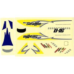 AquaCraft Dekorbogen Miss Seattle Hydroplane AQUB6333