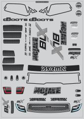 Arrma Mojave Body Decals - 2014 Spe AR490040