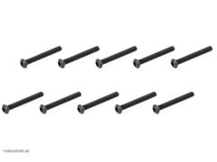 Linsenkopf-Schraube M3x25mm (10) ISK AR721325