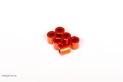 SPACER 6X6MM ORANGE(6) AXA1355