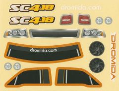 Dromida Decal Set SC4.18 DIDC1058