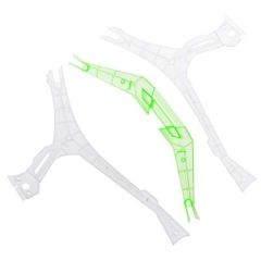 LED Arm Covers green XL370 DIDE1260