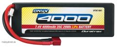 LiPo 7.4V 4000mAh Star/T-Stecker 25C 2S Hard DTXC1861