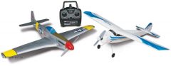 AirCore Mini P-51 + Priciple Trainer RTF Startset FLZA3900