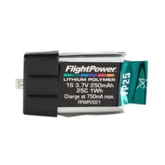 LiPo FP25 3,7 V, 250mAh FPWP2021