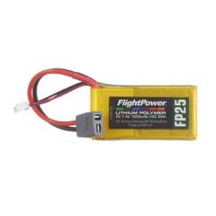 LiPo FP25 7,4 V, 1000mAh FPWP2102