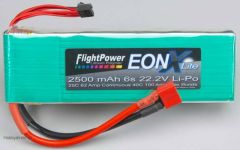 EON-X Lite LiPo 6S 22.2V 2500 Revell RC Pro Hobbico FPWP4240