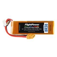 Flightpower LIPO DRONE 14.8V 1500mAh 30C XT6 FPWP8031