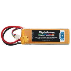 Flightpower LIPO DRONE 11.1V 2200mAh 30C XT6 FPWP8050