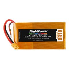 Flightpower LIPO DRONE 11.1V 8000mAh 10C XT6 FPWP9100