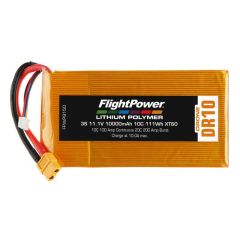 Flightpower LIPO DRONE 11.1V 10000mAh 10C XT FPWP9150