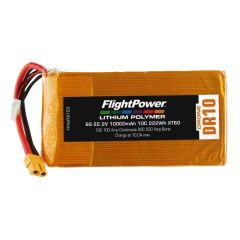 Flightpower LIPO DRONE 22.2V 10000mAh 10C XT FPWP9153