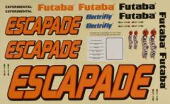 Decal Set Escapade 40-56 Sport ARF GPMA3257