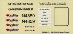 Decal Set Christen Eagle 46 ARF GPMA4170