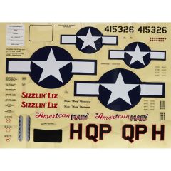 Decals P-51 Mustang Sport Fighte GPMA5373