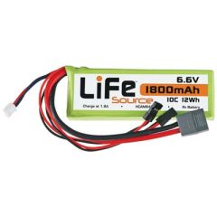 LiFe 6.6V 1800mAh 10C EXPORT Hobbico HCAM6426