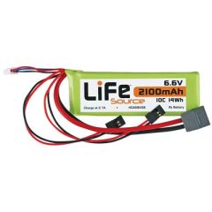 LiFe 6.6V 2100mAh 10C EXPORT Hobbico HCAM6436