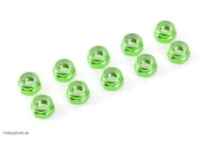 Sechsk. M2 Selbstsichernd Green, Aluminium 10pcs HCAQ6621