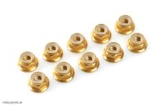 Sechska. M5 mit Bund Gold, Aluminium 10pcs HCAQ6690