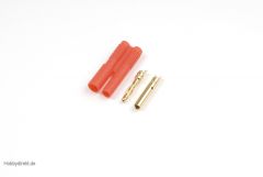 2.0mm Goldstecker mit Kunststoff Gehäuse (4pcs) HCAQ7011