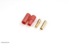 3.5mm Goldstecker mit Kunststoff Gehäuse (4pcs) HCAQ7012