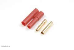 4.0mm Goldstecker mit Kunststoff Gehäuse (4pcs) HCAQ7013