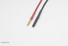 Goldstecker,Stecker+Buchse,Kabel 20AWG, 10cm 1St HCAQ7129