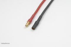 Goldstecker,Stecker+Buchse, Kabel 14AWG, 10cm 1St HCAQ7130