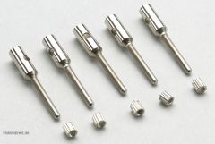 Ø3mm Aluminium Hülsen M2 für Kohlefaserstäbe (5St) HCAQ8021