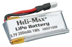 LiPo 1S 3.7V 200mAh Axe 100 C Revell RC Pro Hobbico HMXP1008