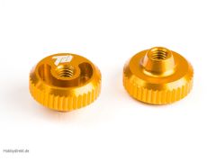 ALUMINIUM THUMB NUT (2pcs)(GOLD) TD320207