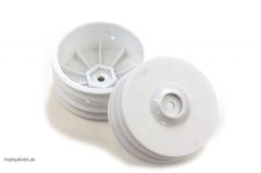 WHEEL RIM FRONT: 14mm HEX WHITE TD510014