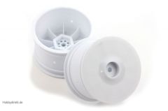 WHEEL RIM REAR: 14mm HEX WHITE ( TD510015