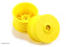 WHEEL RIM REAR: 14mm HEX YELLOW TD510017