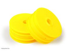 2WD WHEEL RIM FRONT: YELLOW (2pc TD510018