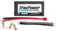 TKP LiPo 1S 3.7V 6500mAh 90C HC 4mm TKPC0605